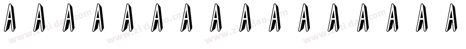 International Super Hero Light字体转换